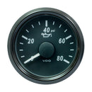 VDO SingleViu 52mm (2-1/16") Oil Pressure Gauge - 80 PSI - 240-33 Ohm [A2C3833230030] - Wholesaler Elite LLC