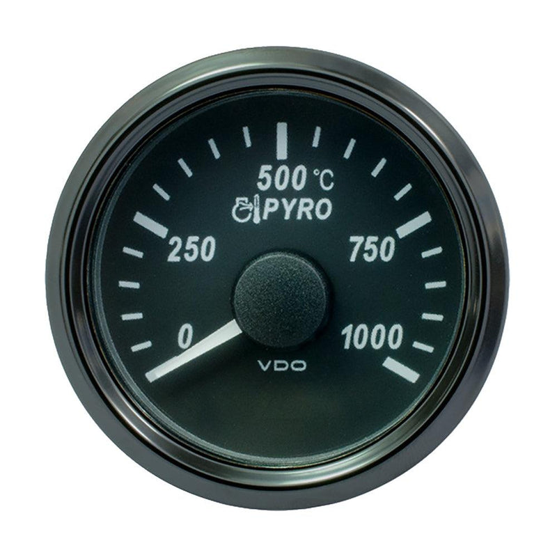 VDO SingleViu 52mm (2-1/16") Exhaust Gas Temp. Gauge - 1000C [A2C3833050030] - Wholesaler Elite LLC