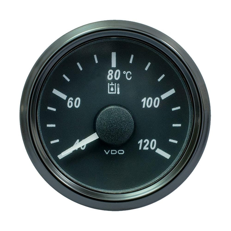 VDO SingleViu 52mm (2-1/16") Hydraulic Oil Temp. Gauge - 120C - 291-22 Ohm [A2C3833510030] - Wholesaler Elite LLC
