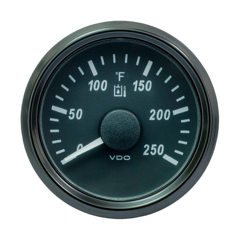 VDO SingleViu 52mm (2-1/16") Hydraulic Oil Temp. Gauge - 250F - 291-22 Ohm [A2C3916310030] - Wholesaler Elite LLC