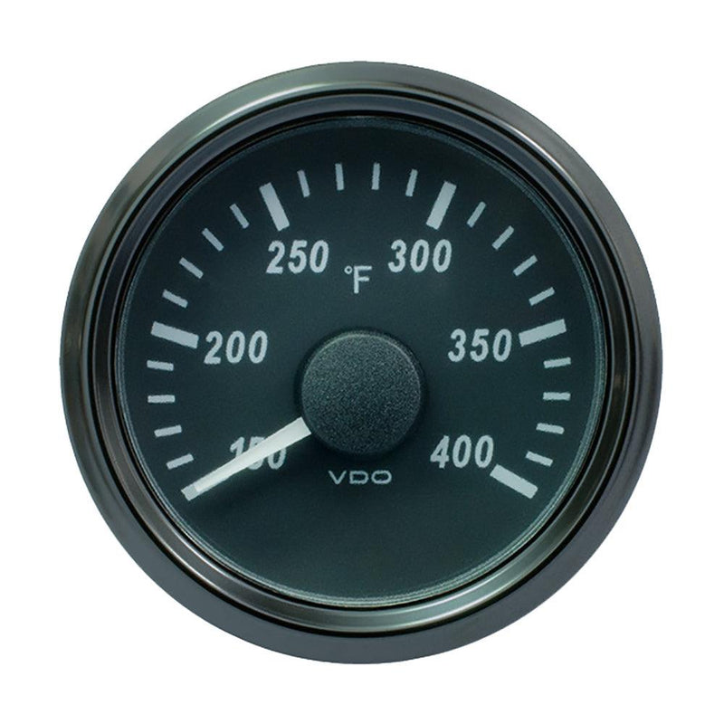 VDO SingleViu 52mm (2-1/16") Cylinder Temp. Gauge - 400F - 471-14 Ohm [A2C3833530030] - Wholesaler Elite LLC