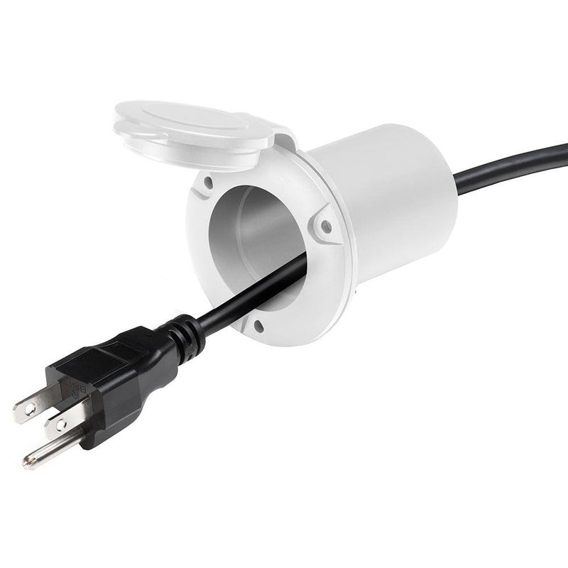 ProMariner Universal AC Plug - White [51310] - Wholesaler Elite LLC