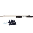 Panther 12 King Pin Anchor Pole - 2-Piece - White [KPP120W] - Wholesaler Elite LLC
