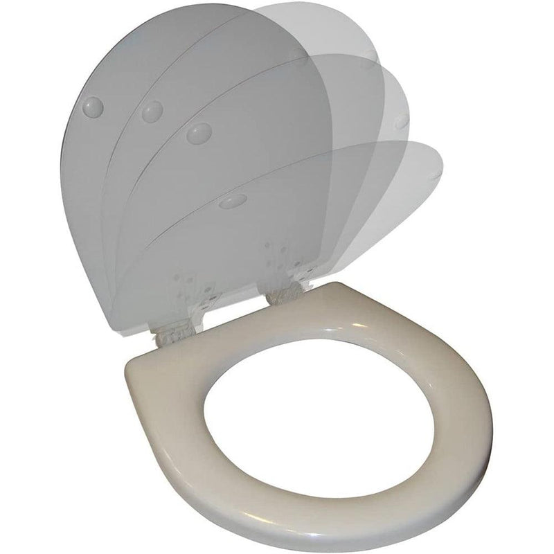 Raritan Soft Close Household Style Seat Cover - White [1245SC] - Wholesaler Elite LLC