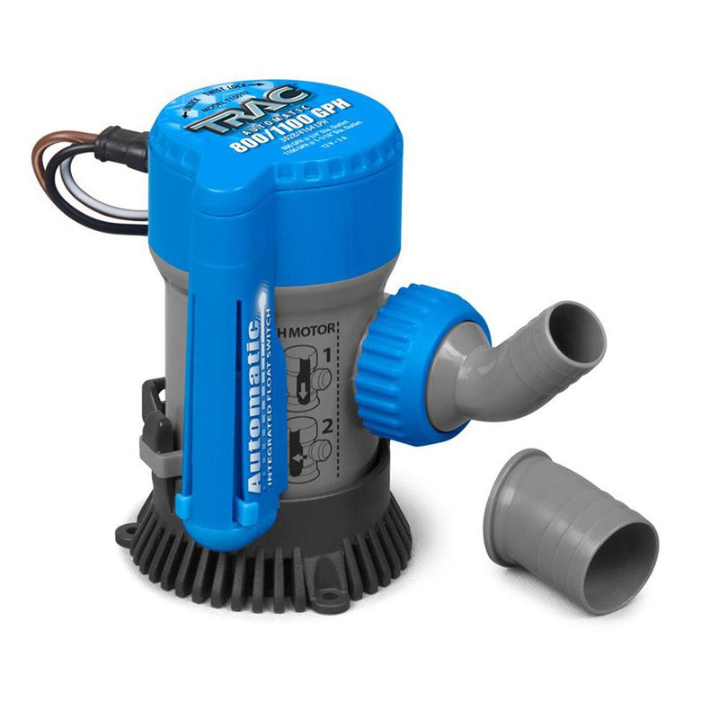 TRAC Outdoors Bilge Pump - 800/1100 GPH - Automatic [69311] - Wholesaler Elite LLC