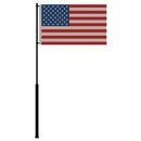 Mate Series Flag Pole - 72" w/USA Flag [FP72USA] - Wholesaler Elite LLC