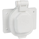 SmartPlug horizontal weather door for shore power inlet