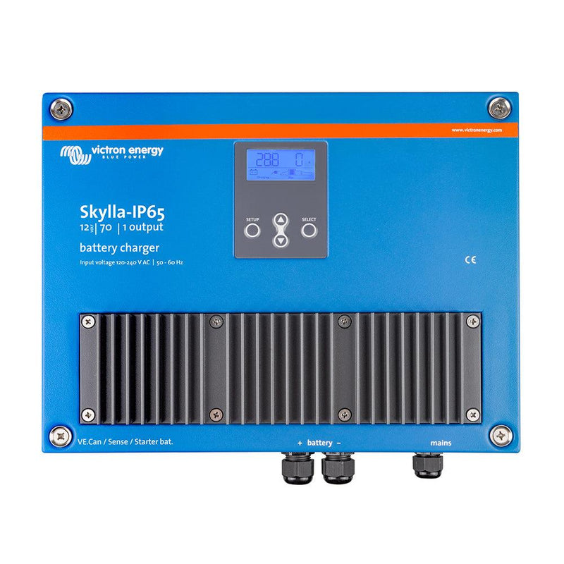 Victron Skylla-IP65 12/70 1+1 120-240VAC Battery Charger [SKY012070000] - Wholesaler Elite LLC