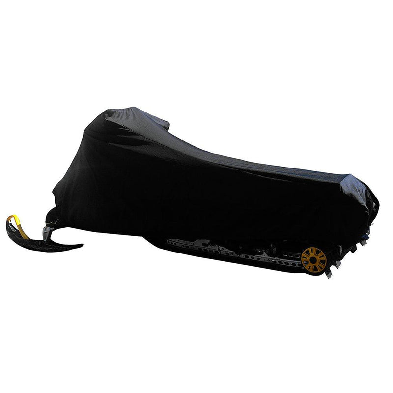 Carver Sun-Dura Medium Snowmobile Cover - Black [1002S-02] - Wholesaler Elite LLC
