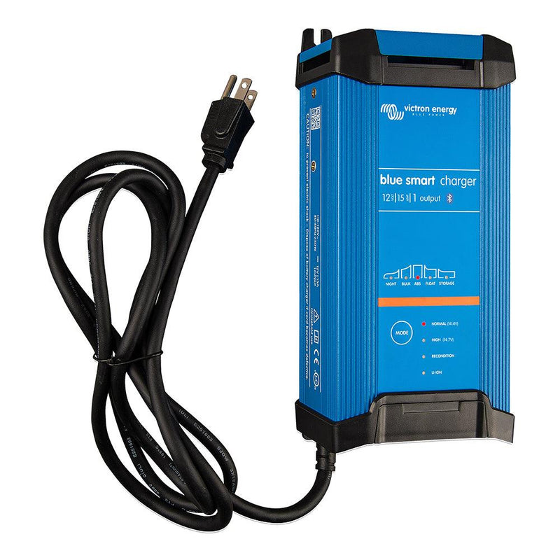 Victron Blue Smart IP22 12VDC 15A 1 Bank 120V Charger - Dry Mount [BPC121545102] - Wholesaler Elite LLC