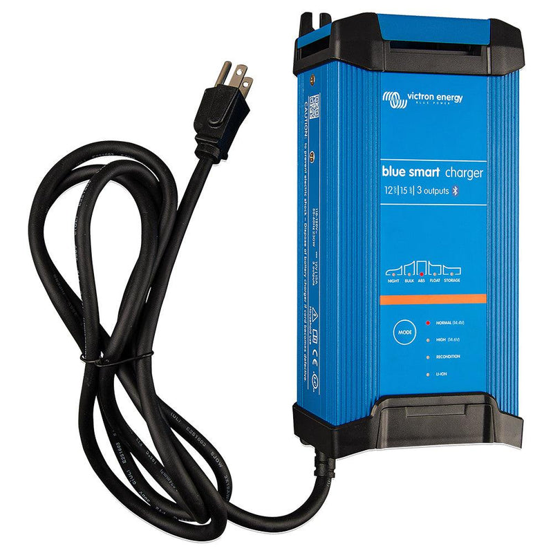 Victron Blue Smart IP22 12VDC 15A 3 Bank 120V Charger - Dry Mount [BPC121546102] - Wholesaler Elite LLC