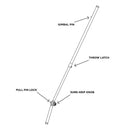 TACO ShadeFin Telescopic Rod Holder Mount [T10-3000-9] - Wholesaler Elite LLC