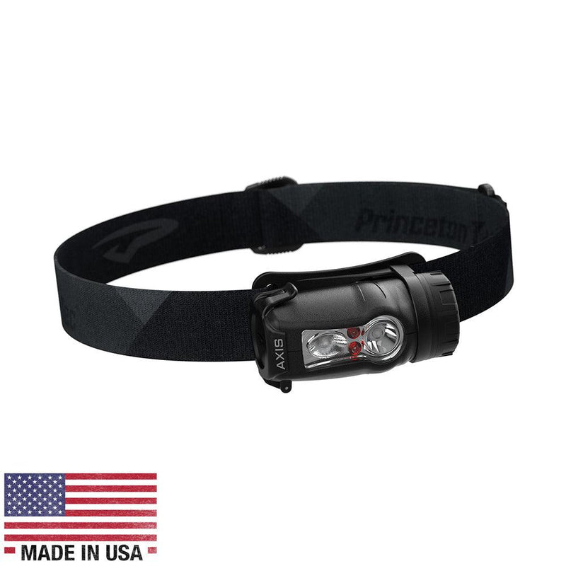 Princeton Tec Axis Rechargeable LED HeadLamp - Black/Grey [AXRC21-BK/DK] - Wholesaler Elite LLC