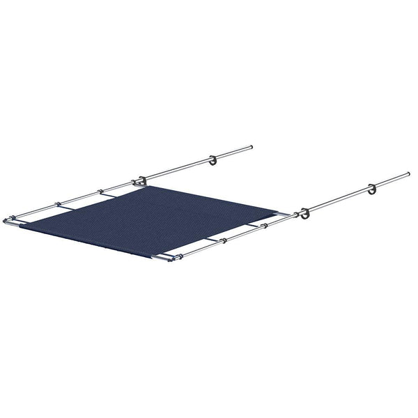 SureShade PTX Power Shade - 63" Wide - Stainless Steel - Navy [2021026255] - Wholesaler Elite LLC