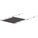 SureShade PTX Power Shade - 63" Wide - Stainless Steel - Grey [2021026259] - Wholesaler Elite LLC