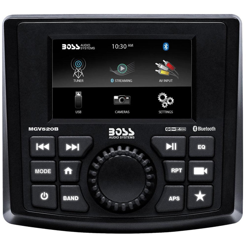 Boss Audio MGV520B Marine Stereo w/AM/FM/BT/USB/Rear Camera [MGV520B] - Wholesaler Elite LLC