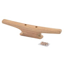 Whitecap 10" Cleat - Teak [60404] - Wholesaler Elite LLC