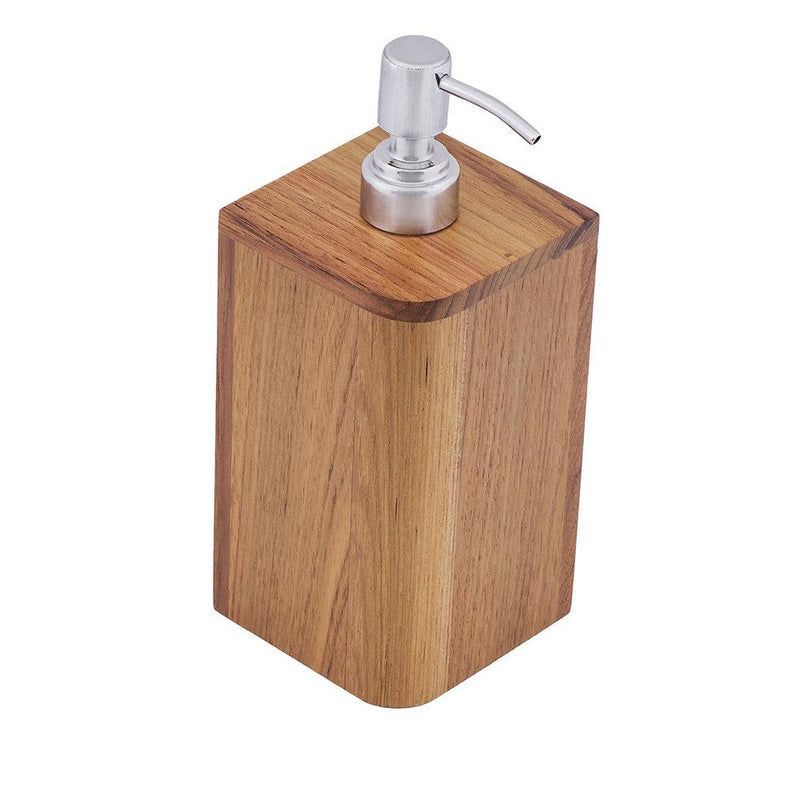 Whitecap EKA Collection Soap Dispenser - Teak [63205] - Wholesaler Elite LLC