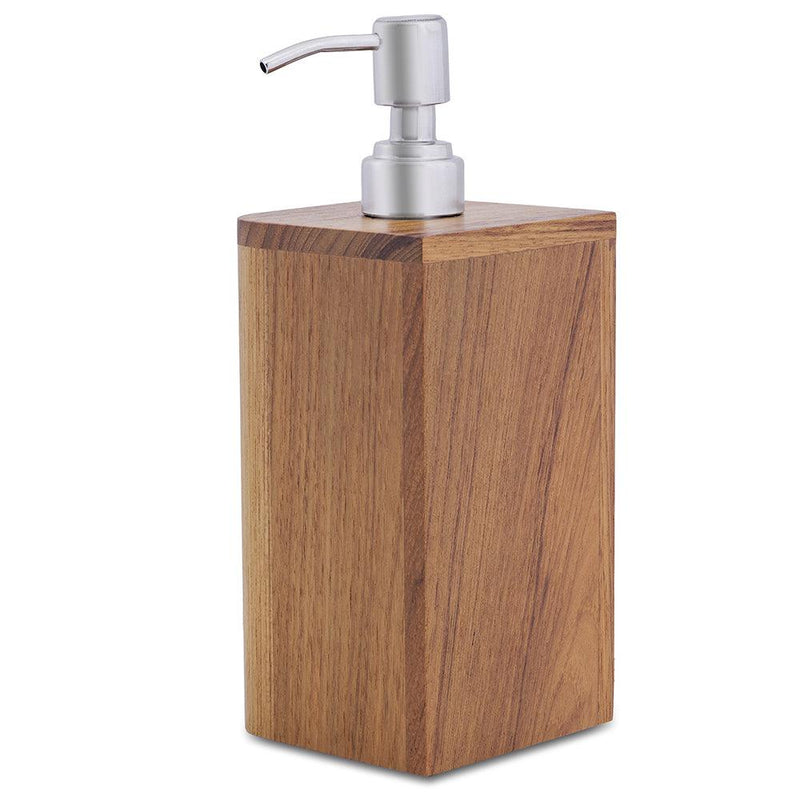 Whitecap EKA Collection Soap Dispenser - Teak [63205] - Wholesaler Elite LLC