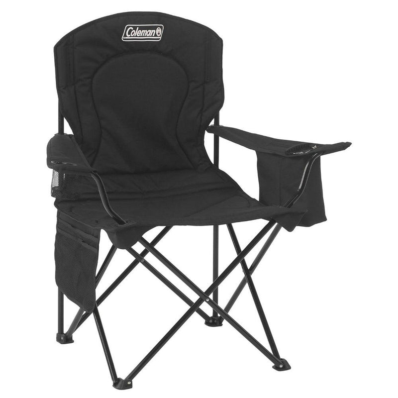 Coleman Cooler Quad Chair - Black [2000032007] - Wholesaler Elite LLC