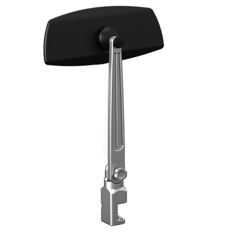 PTM Edge Pontoon Mirror/Bracket Kit w/VR-100 Pro PCX-200 (Silver) [P13157-200TEBCL] - Wholesaler Elite LLC