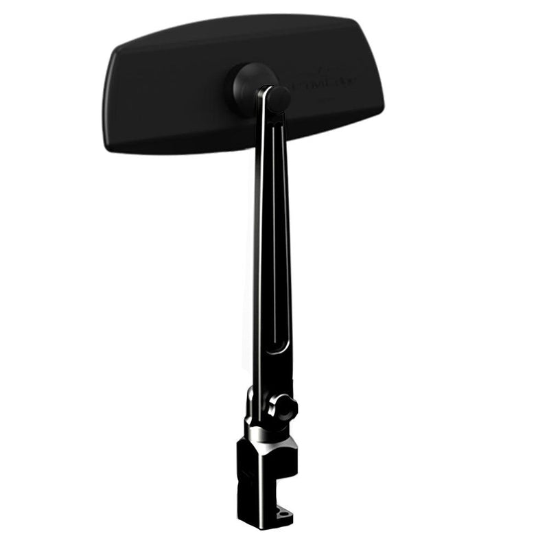 PTM Edge Pontoon Mirror/Bracket Kit w/VR-100 Pro PCX-200 (Black) [P13157-200TEBBK] - Wholesaler Elite LLC