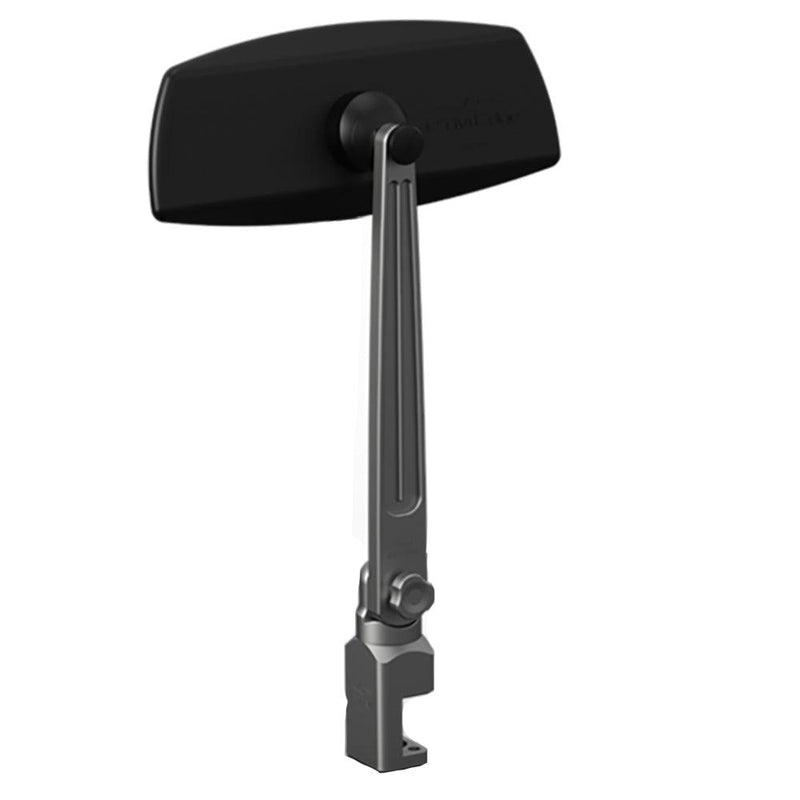PTM Edge Pontoon Mirror/Bracket Kit w/VR-100 Pro PCX-200 (Titanium Grey) [P13157-200TEBGR] - Wholesaler Elite LLC
