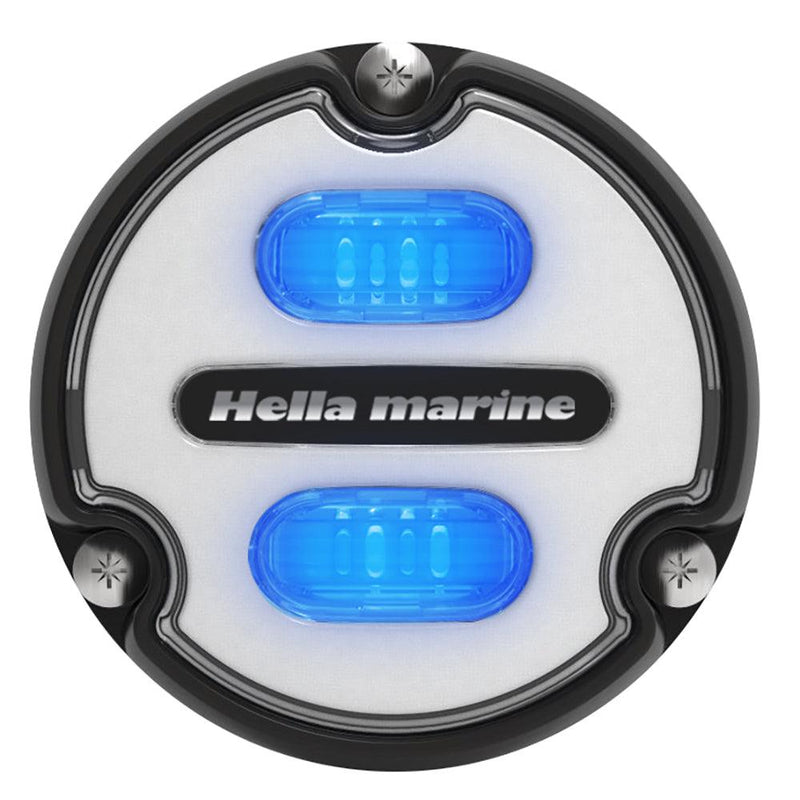 Hella Marine Apelo A1 Blue White Underwater Light - 1800 Lumens - Black Housing - White Lens [016145-011] - Wholesaler Elite LLC