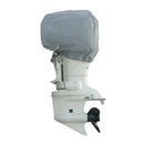 Carver Sun-DURA 40-70 HP Universal Motor Cover - 25"L x 18"H x 15"W - Grey [70002S-11] - Wholesaler Elite LLC