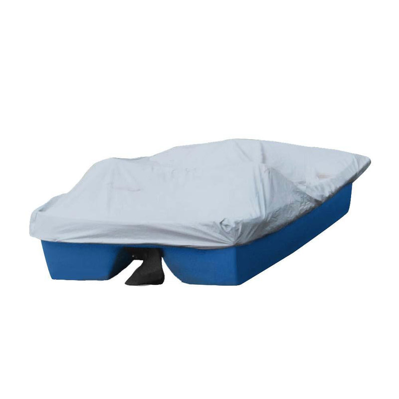 Carver Poly-Flex II Styled-to-Fit Boat Cover f/72" 3-Seater Paddle Boats - Grey [74303F-10] - Wholesaler Elite LLC