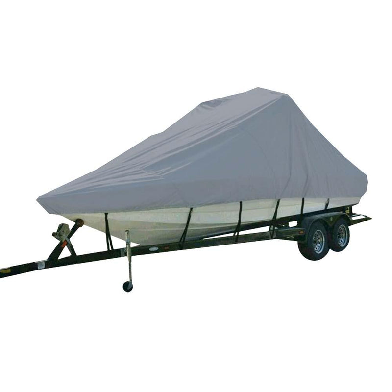 Carver Sun-DURA Specialty Boat Cover f/21.5 Sterndrive V-Hull Runabout/Modified Boats - Grey [83121S-11] - Wholesaler Elite LLC