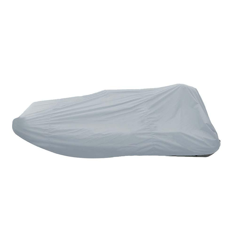 Carver Poly-Flex II Specialty Boat Cover f/14.5 Sport-Type Center Console Inflatable - Grey [INFCC14DRF-10] - Wholesaler Elite LLC