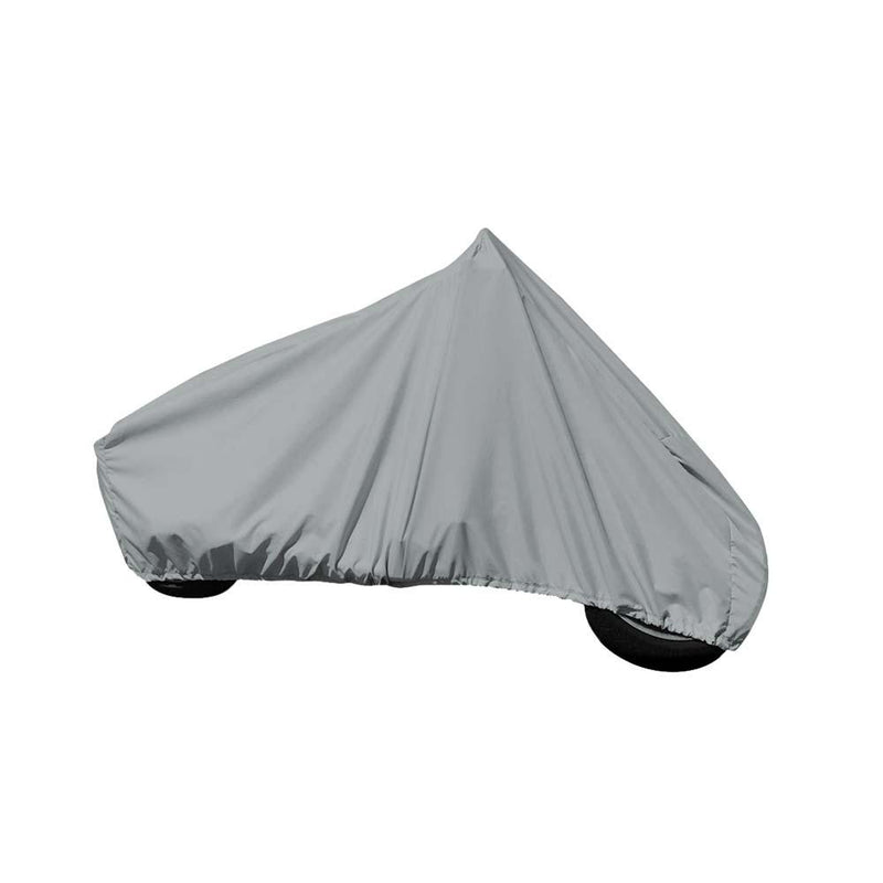 Carver Sun-DURA Cover f/Motorcycle Cruiser w/Up to 15" Windshield - Grey [9001S-11] - Wholesaler Elite LLC