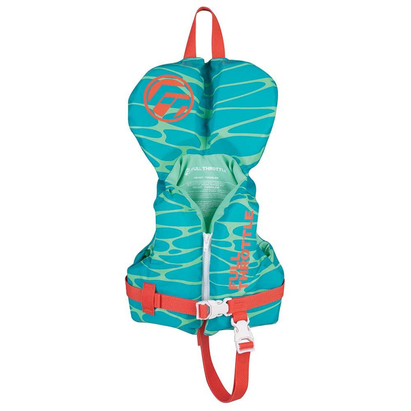 Full Throttle Infant Nylon Life Jacket - Aqua [112400-505-000-22] - Wholesaler Elite LLC