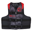 Full Throttle Adult Nylon Life Jacket - L/XL - Red/Black [112200-100-050-22] - Wholesaler Elite LLC