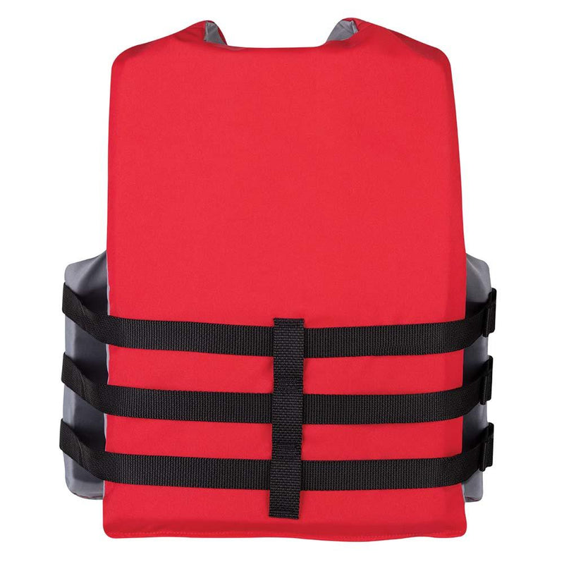 Full Throttle Adult Oversized Ski Life Jacket - Red [112000-100-005-22] - Wholesaler Elite LLC