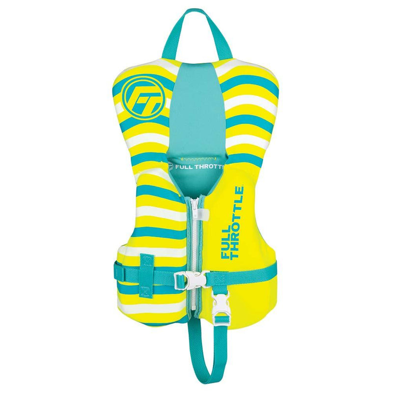 Full Throttle Infant Rapid-Dry Life Jacket - Yellow [142100-300-000-22] - Wholesaler Elite LLC