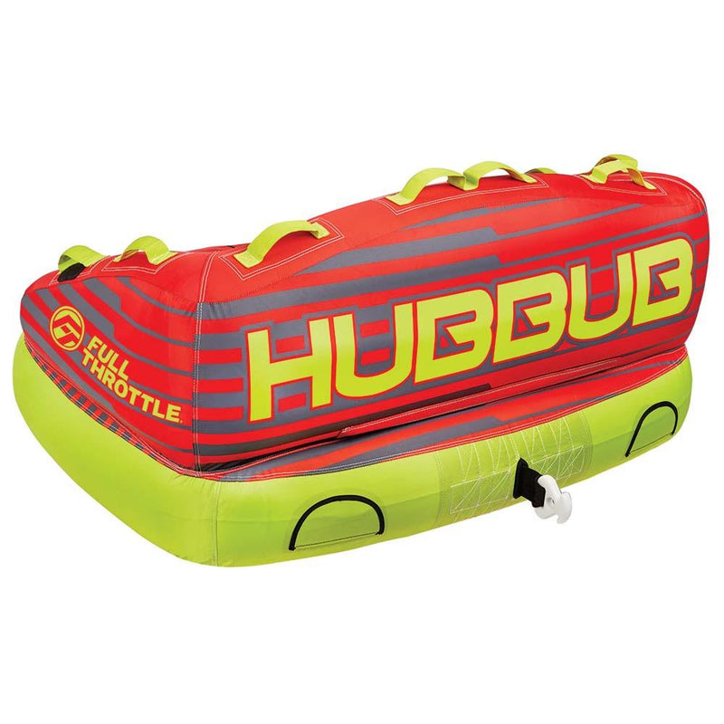 Full Throttle Hubbub 2 Towable Tube - 2 Rider - Red [303400-100-002-21] - Wholesaler Elite LLC