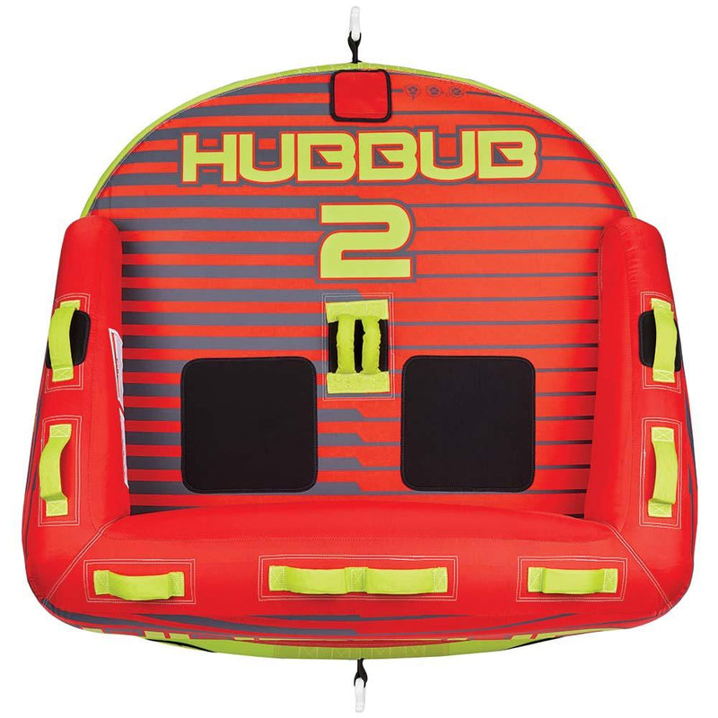 Full Throttle Hubbub 2 Towable Tube - 2 Rider - Red [303400-100-002-21] - Wholesaler Elite LLC