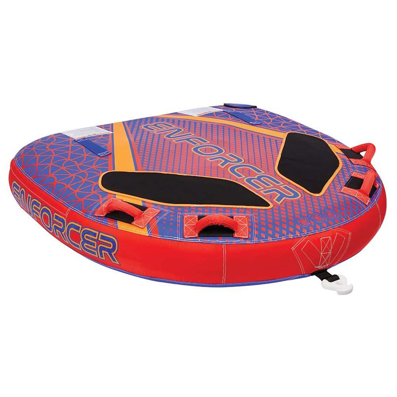Full Throttle Enforcer Towable Tube - 2-Rider - Red [302200-100-002-21] - Wholesaler Elite LLC