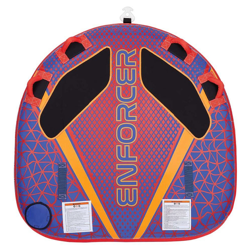 Full Throttle Enforcer Towable Tube - 2-Rider - Red [302200-100-002-21] - Wholesaler Elite LLC