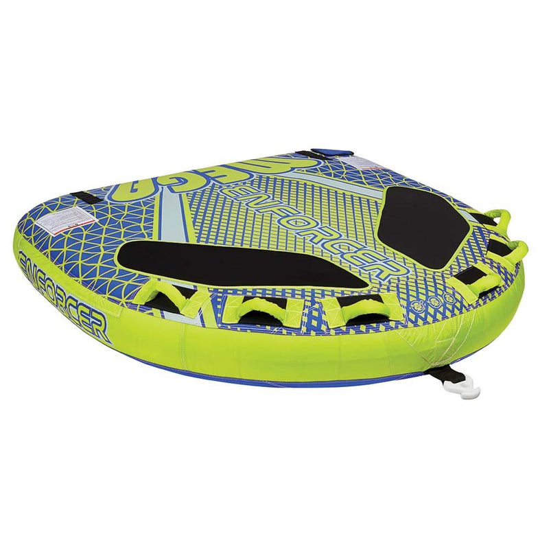 Full Throttle Mega Enforcer Towable Tube - 3 Rider - Yellow [302200-300-003-21] - Wholesaler Elite LLC