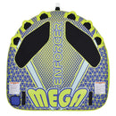 Full Throttle Mega Enforcer Towable Tube - 3 Rider - Yellow [302200-300-003-21] - Wholesaler Elite LLC