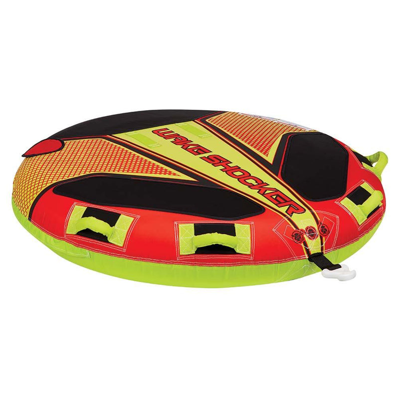 Full Throttle Wake Shocker Towable Tube - 2 Rider - Red [302400-100-002-21] - Wholesaler Elite LLC