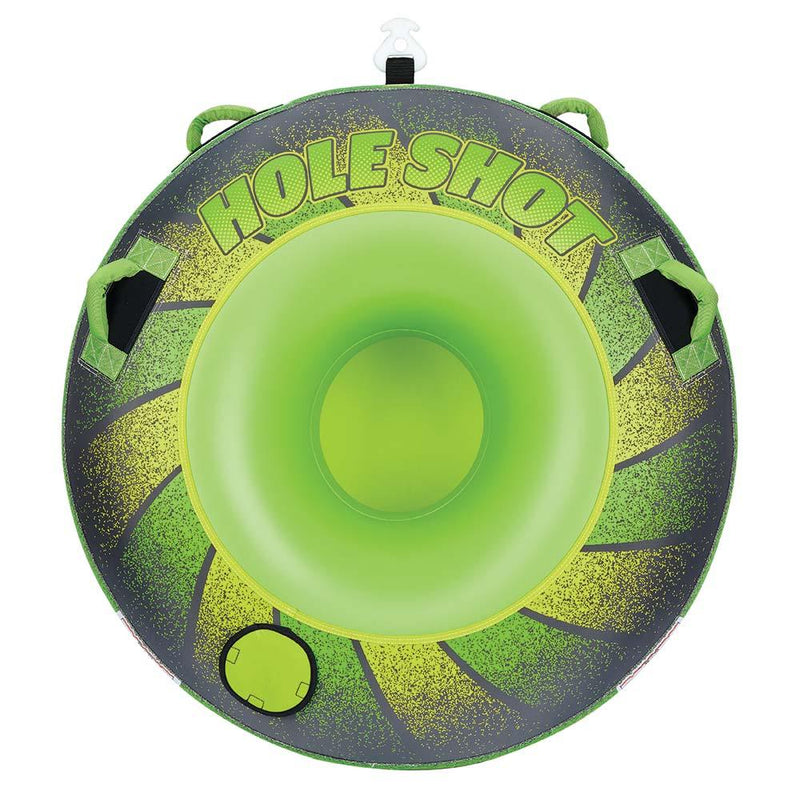 Full Throttle Hole Shot Towable Tube - 1 Rider - Green [302000-400-001-21] - Wholesaler Elite LLC