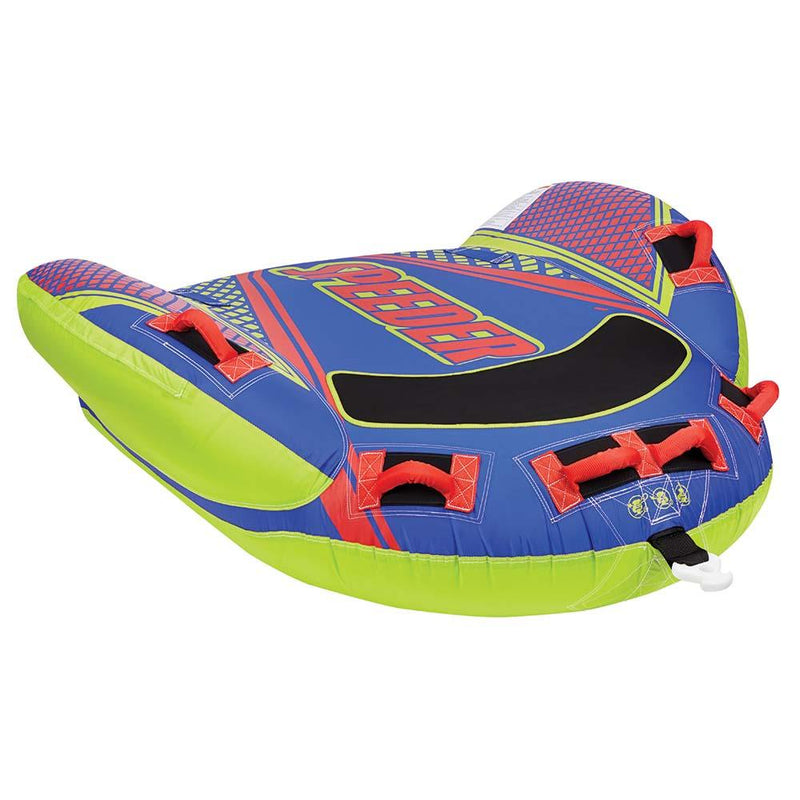 Full Throttle Speeder Towable Tube - 2 Rider - Blue [302900-500-002-21] - Wholesaler Elite LLC