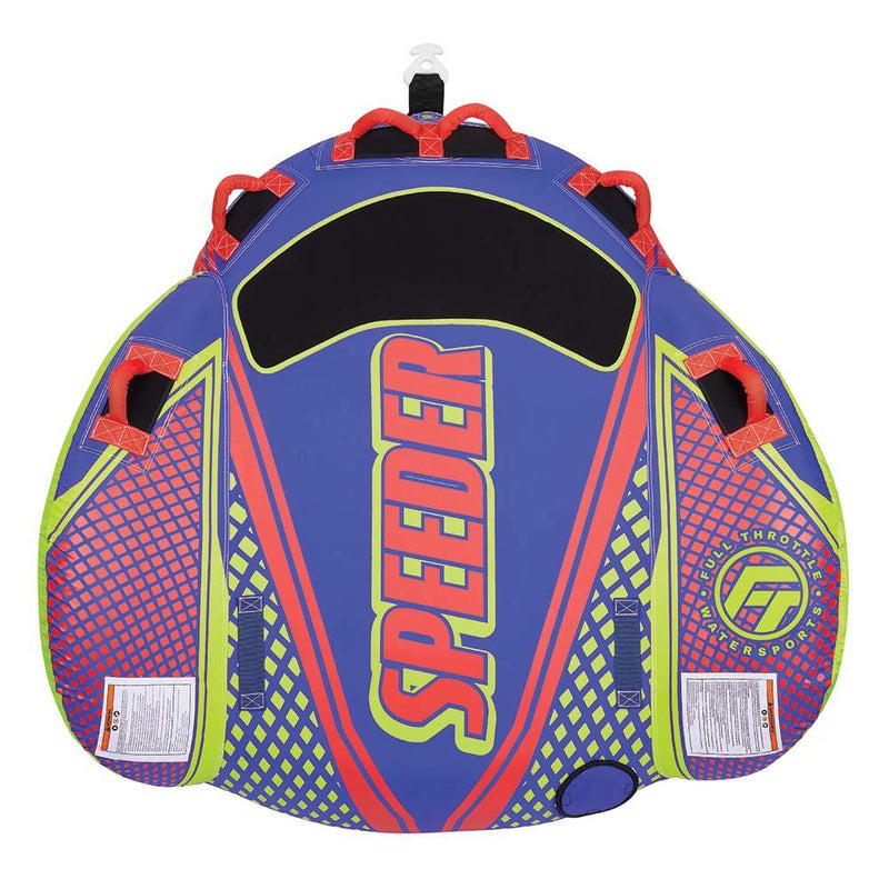 Full Throttle Speeder Towable Tube - 2 Rider - Blue [302900-500-002-21] - Wholesaler Elite LLC