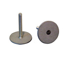 Weld Mount Stainless Steel Stud 1.25" Base 10 x 24 Threads 1.00" Tall - 15 Quantity [102416] - Wholesaler Elite LLC
