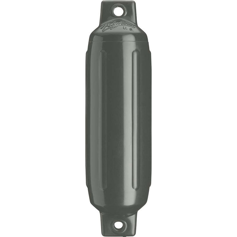 Polyform G-4 Twin Eye Fender 6.5" x 22" - Graphite [G-4-GRAPHITE] - Wholesaler Elite LLC