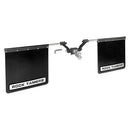 ROCK TAMERS 2" Hub Mudflap System - Matte Black/Stainless [00108] - Wholesaler Elite LLC